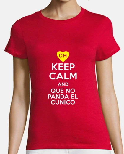 Camiseta Keep Calm and Que no Panda el Cunico