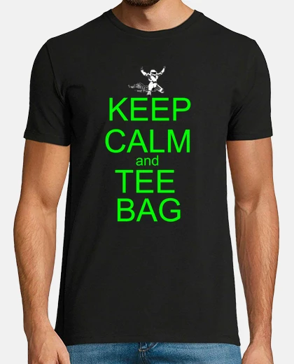 Camiseta KEEP CALM and TEE BAG