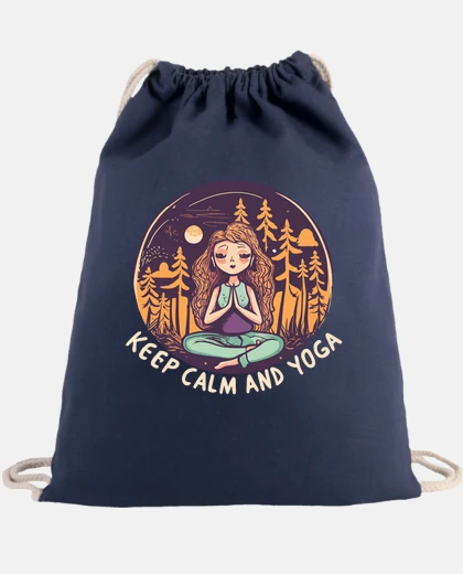 Bag Keep Calm and Yoga