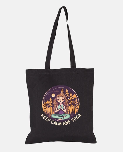 Bag Keep Calm and Yoga