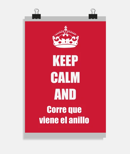 Póster Keep Calm Apex