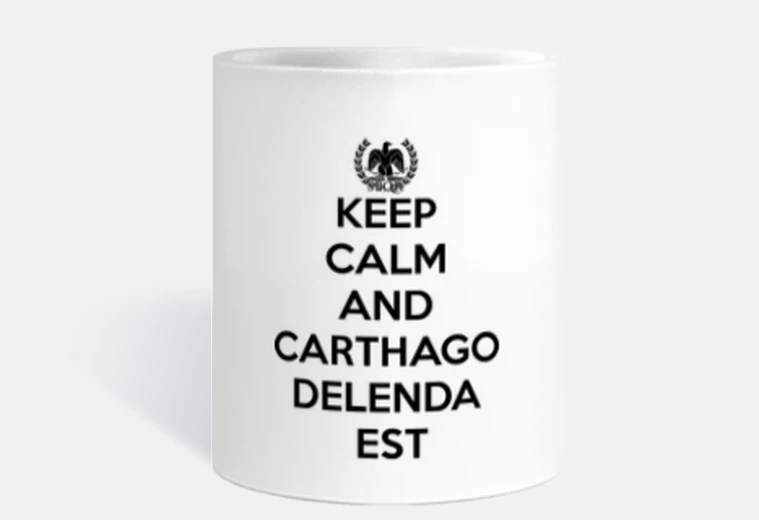 Cup keep calm cartago