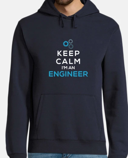 Hoodie Keep Calm, im an Engeineer