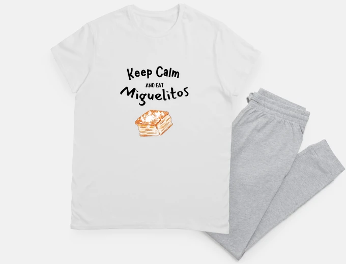 Pajama keep calm miguelitos black