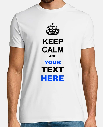 T-shirt keep calm t-shirt