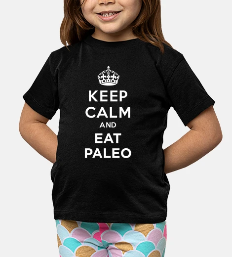 Abbigliamento keep calma e eat Pa leo