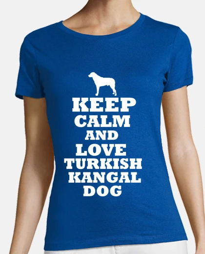 Tee-shirt keep le and calm and l39 amour chien Ka