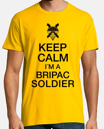 Tee-shirt keep le calm bripac mod.04