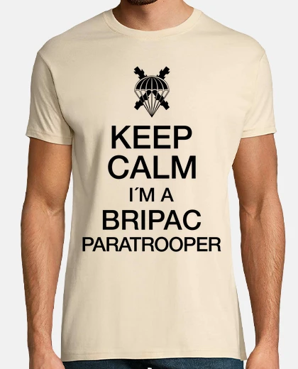 Tee-shirt keep le calm bripac mod.05