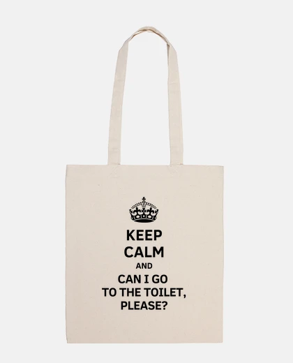 Sac keep les toilettes calm