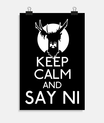 Poster keep neither