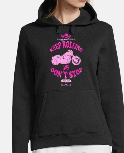 Hoodie keep rolling and do not stop