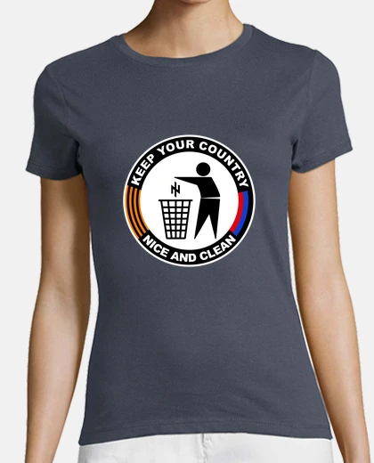 Playera Keep Your Country Nice and Clean. Novorossia