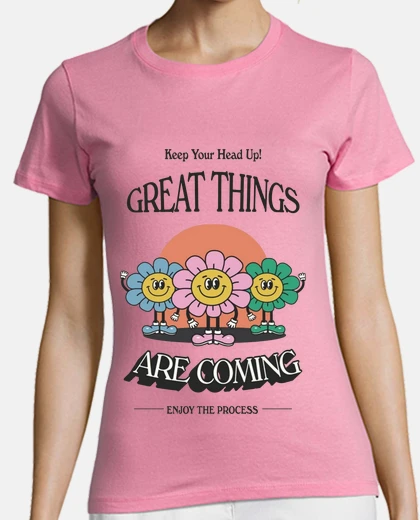Camiseta Keep your head up