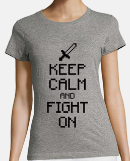 Keep calm and fight on 1c