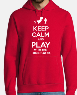 Keep Calm and Play with the Dinosaur