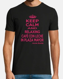 keep calm cafe con leche fu