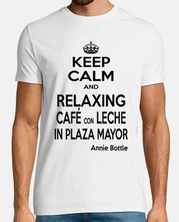 keep calm cafe con leche neg