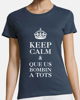 Keep calm que us bombin a tots