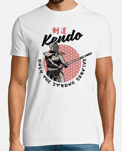 Camiseta KENDO ONLY THE STRONG SURVIVE
