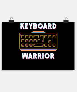 Keyboard Warrior Gaming Sporty Gamer