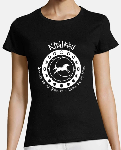 Playera Khaleesi Juego de Tronos - Blanco