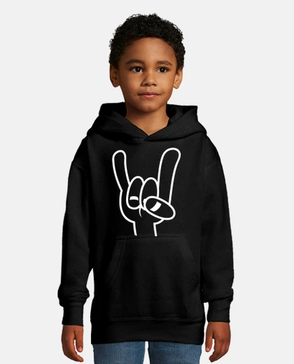 Kids Kids hoodie, black