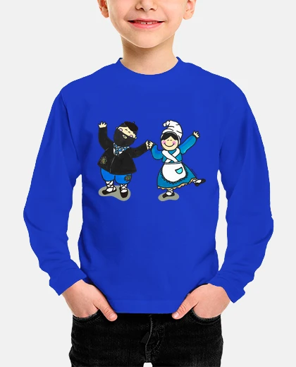 Kids Kids, long sleeve, royal blue