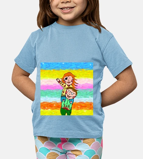 Children's Kids, short sleeve, blue