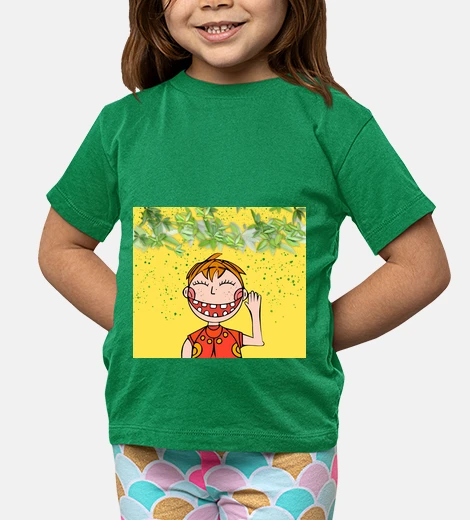 Children's Kids, short sleeve, green