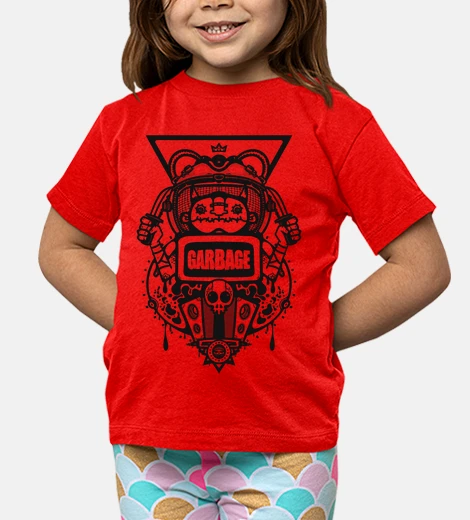 Children's Kids, short sleeve, red