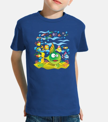 Kids Kids, short sleeve, royal blue