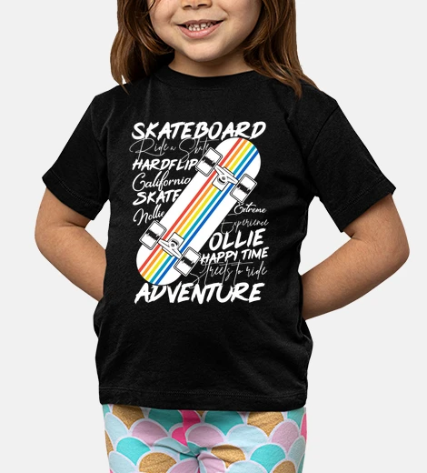 Ropa Kids Skateboard Cute Design