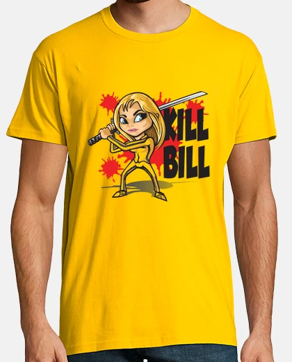 Tee-shirt Kill bill cartoon style
