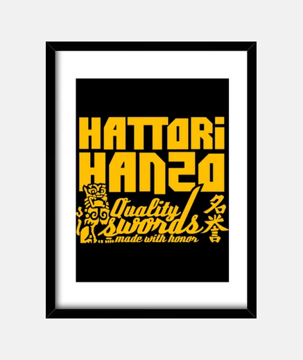 Cuadro Kill Bill: Hattori Hanzo