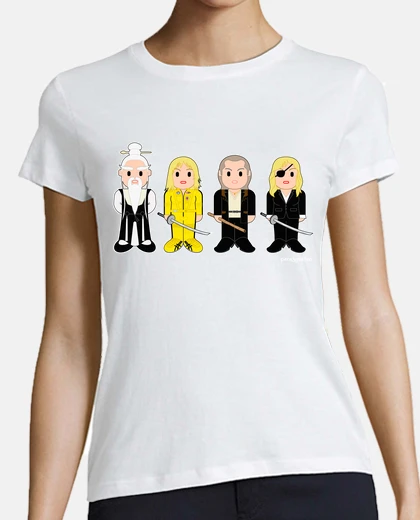 Tee-shirt kill bill: pai mei, la mariée, le bill de bill &