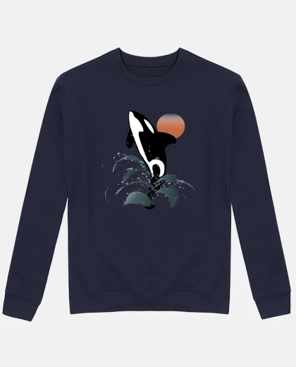 Hoodie killer whale