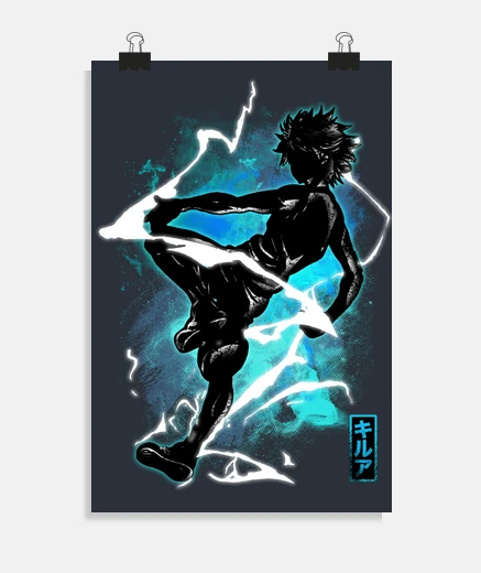 Poster killua cosmique