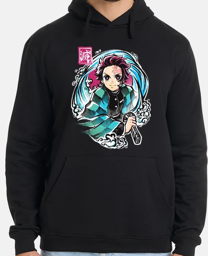 Sudadera Kimetsu no yaiba - Tanjiro sword h