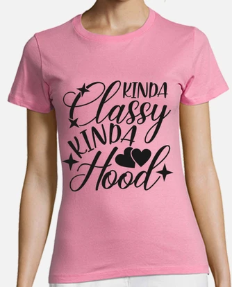 Kinda classy kinda hood top shirt