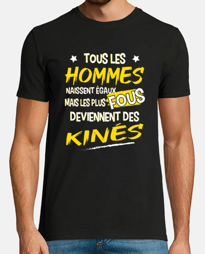 Tee-shirt Kiné kinésithérapeute cadeau humour
