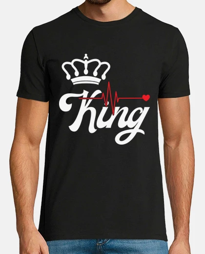 T-shirt king couple love