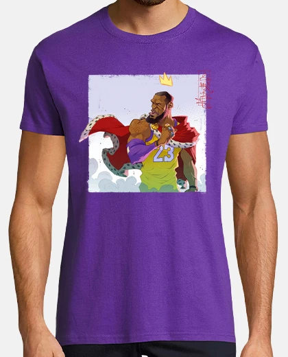 Camiseta King James, Lakers