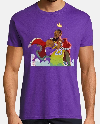 Camiseta King James Lakers