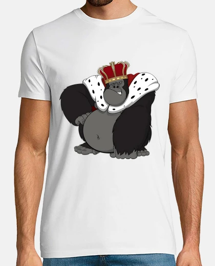 Tee-shirt king monkey