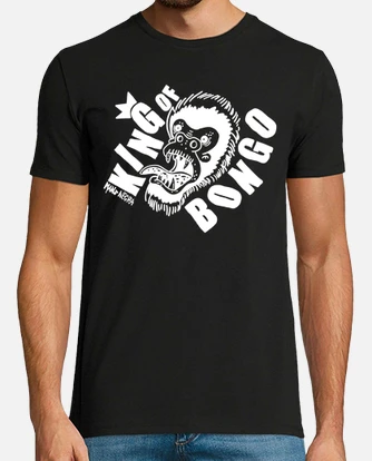 Camiseta king of bongo mano negra laTostadora
