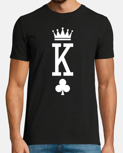 T-shirt King of cards
