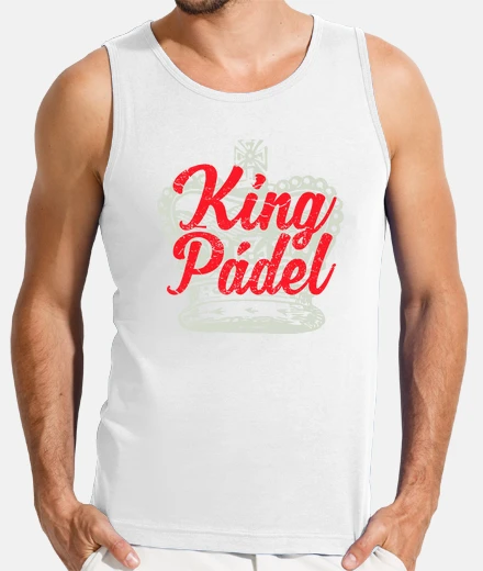 T-shirt king of padel champion sport