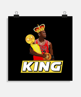 king jordan poster