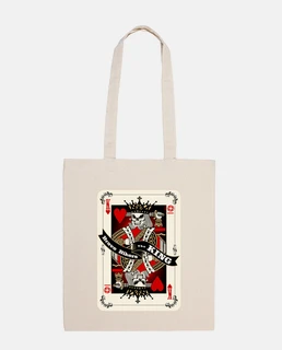 King of Hearts White Bag